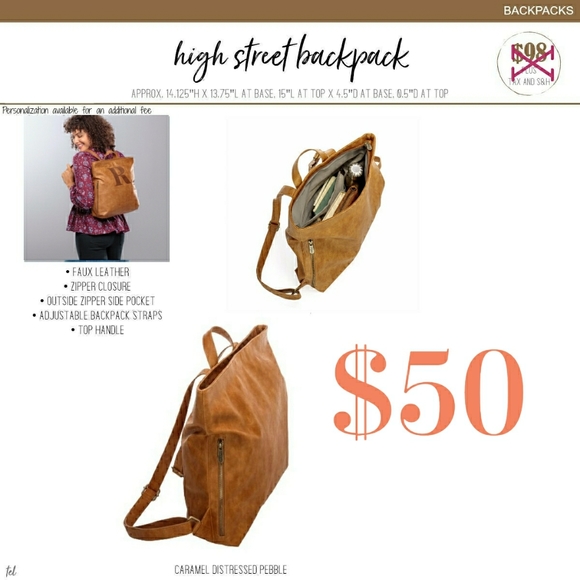 high street backpack thirty one